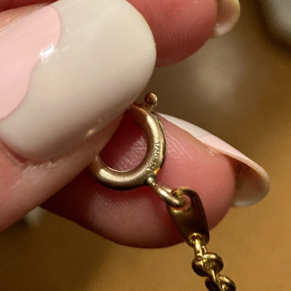 Knot of Hercules 24k plated necklace - Picture 4 of 11